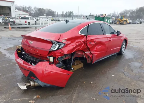 2021 Hyundai Sonata Sel z USA, uszkodzony, nr VIN 5NPEF4JA2MH099349